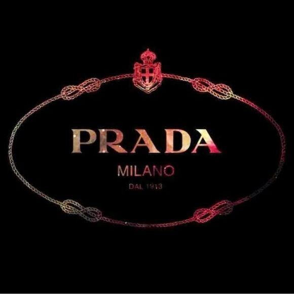 🔅 PRADA Classic VTG Leather Slingback Sandals Brown & Pink Crochet Accents🔅 - Picture 3 of 17